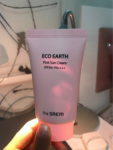 Missha The saem eco earth pink sun cream