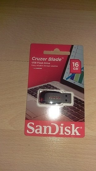 Sandisk 16 gb usb bellek