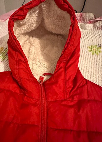 Kırmızı Parlak Kadın Şişme Yelek Fermuarlı - Görsel 6