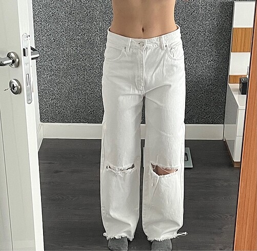 stradivarius baggy jean