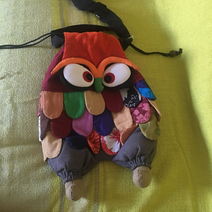 Etnik Esintiler Otantik baykuş çanta