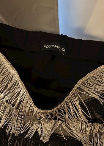 Püsküllü Bohem Mini Etek - Görsel 2