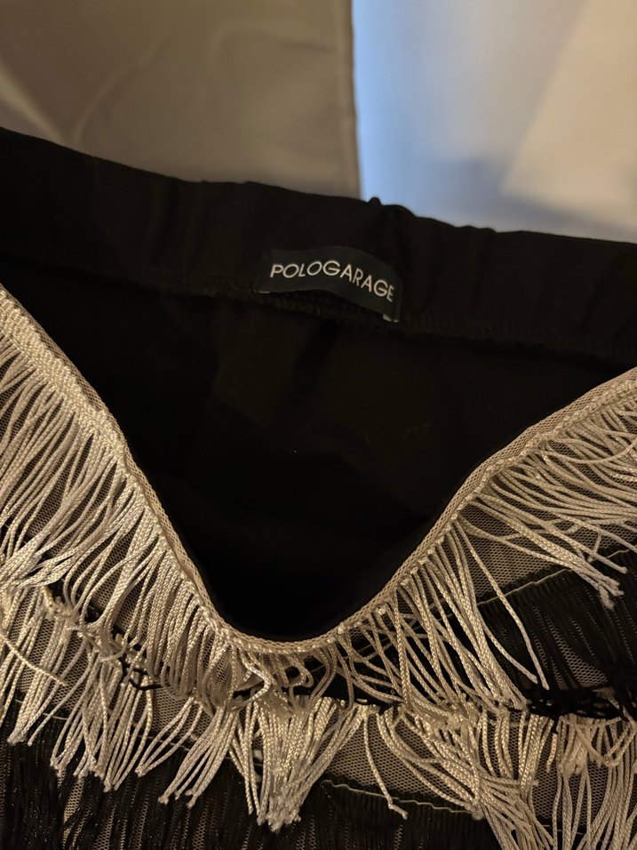 Püsküllü Bohem Mini Etek - Görsel 2