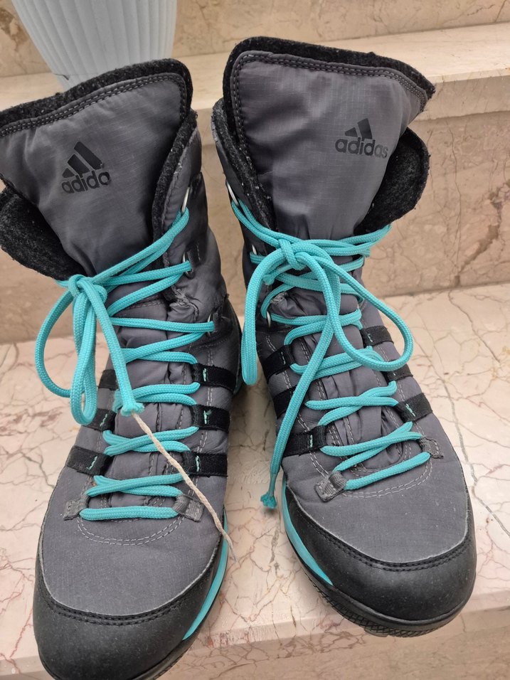 adidas Turkuaz Bağcıklı unısex Sokak Stili Bot - Görsel 2