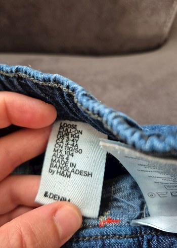 Erkek Çocuk Bol Kesim Denim Pantolon - Görsel 2