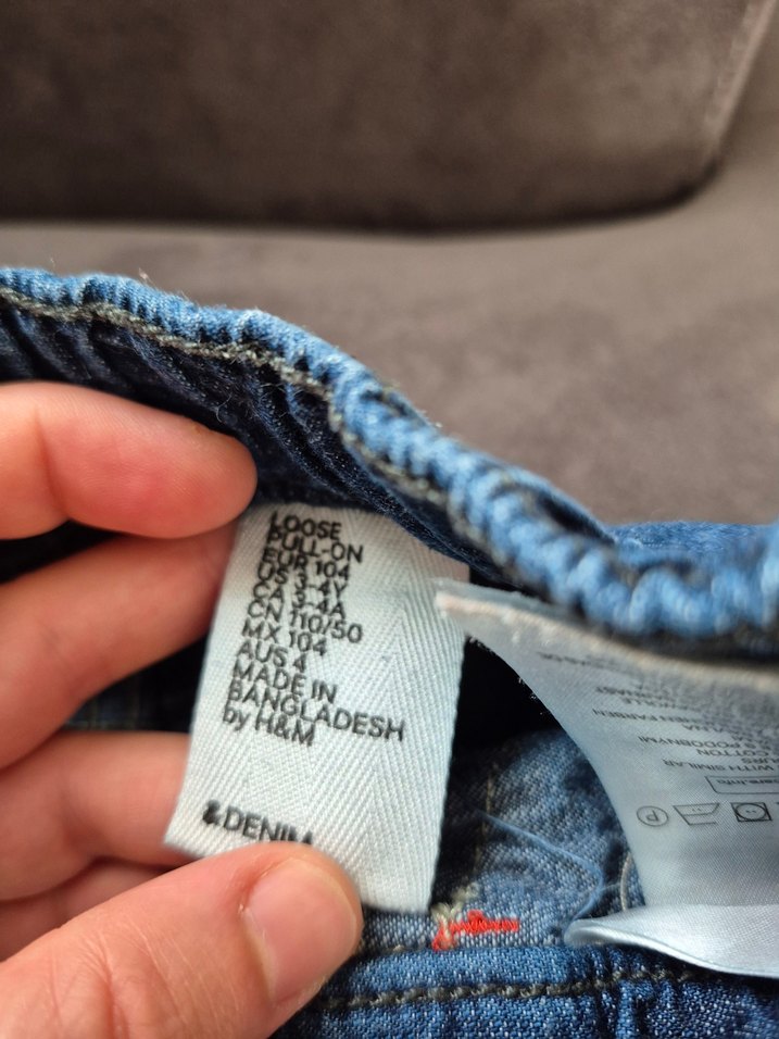 Erkek Çocuk Bol Kesim Denim Pantolon - Görsel 2