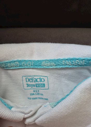 Erkek Çocuk Pamuklu Kısa Kollu Polo Tişört - Görsel 2