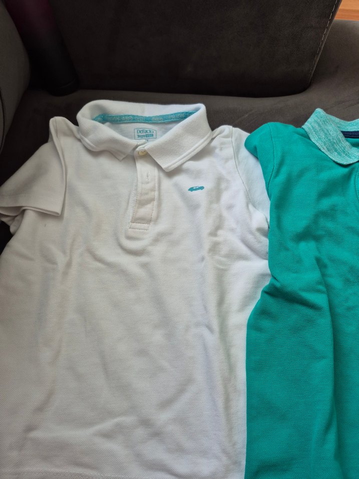 Erkek Çocuk Pamuklu Kısa Kollu Polo Tişört - Görsel 5