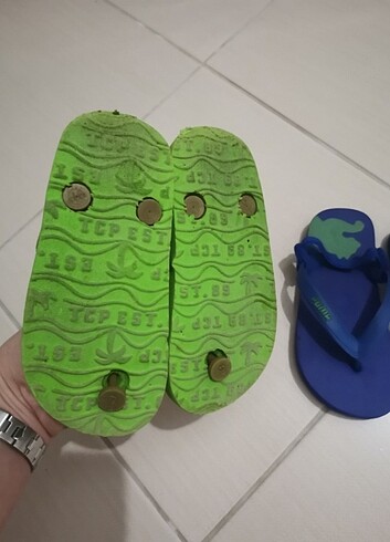 25 Beden lacivert Renk Çocuk sandalet
