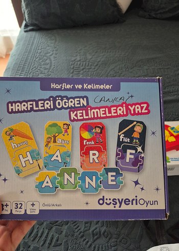 Renkli Eğitici 4 Oyun Seti