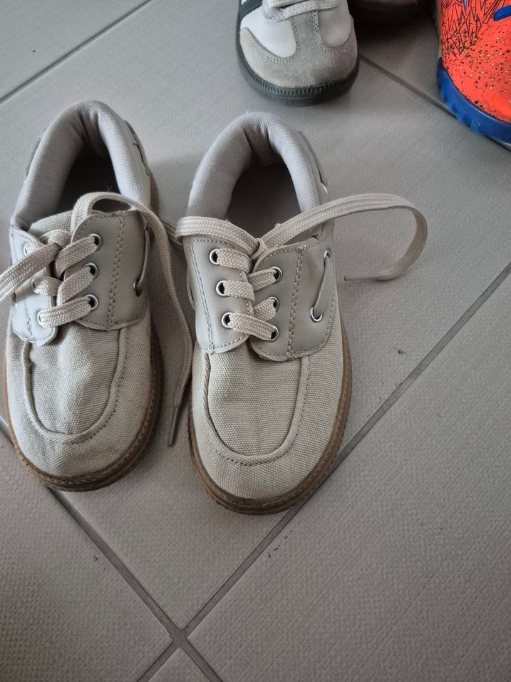 3 adet Erkek Çocuk Çok Renkli Cırt Cırtlı Spor Ayakkabı - Görsel 4