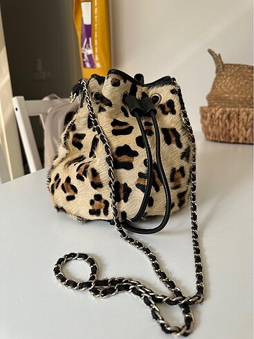 Mango Leopar Desen Çanta