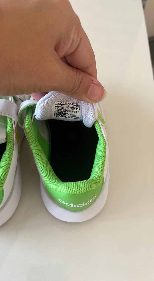 Kız Çocuk Beyaz  Spor Ayakkabı - Görsel 5