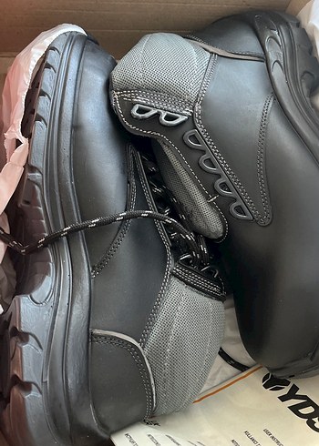 Gri Deri Erkek Biker Bot - Görsel 2