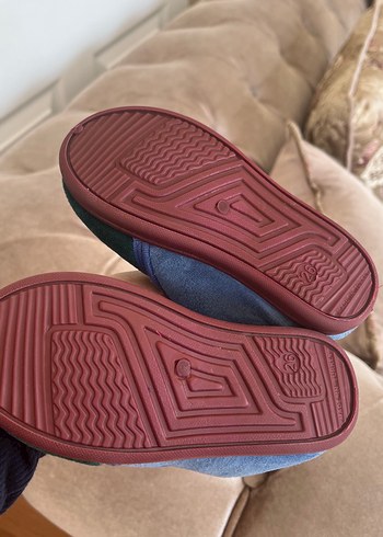 Erkek Çocuk Renkli Baskılı Sıcak Terlik - Görsel 4