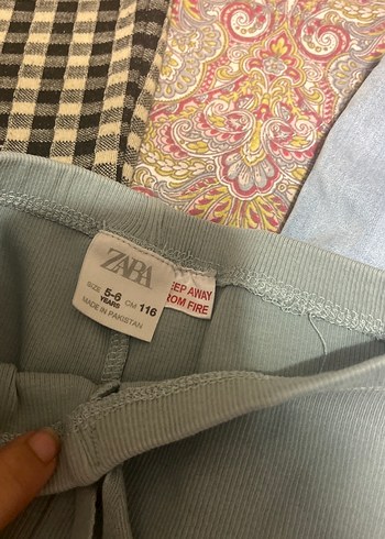 Kemerli Gri Kız Tayt - Görsel 5