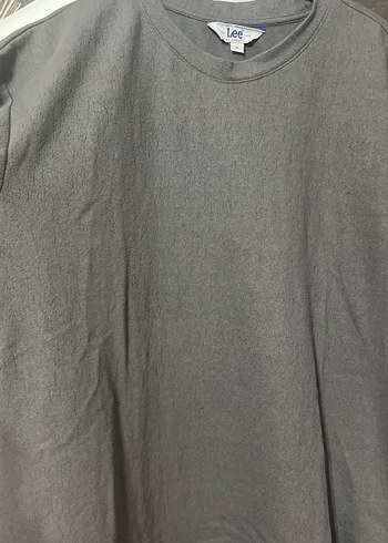 Gri Kısa Kollu Rahat Kesim Erkek Tişört - Görsel 3