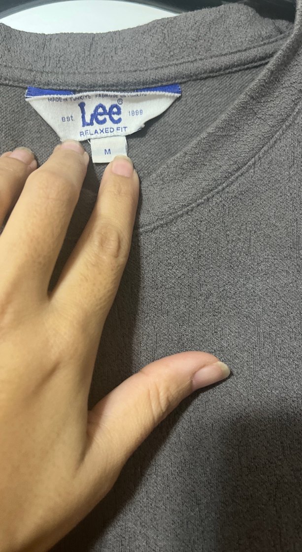 Gri Kısa Kollu Rahat Kesim Erkek Tişört - Görsel 2