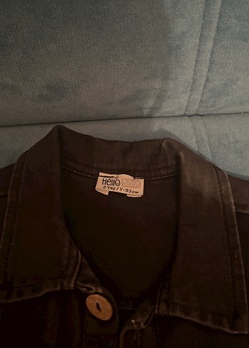 Düğmeli Kahverengi Çocuk Ceket - Görsel 3