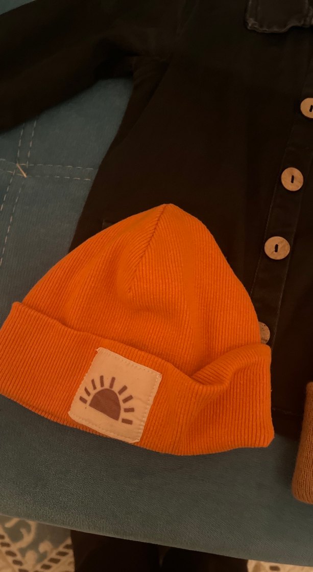 Düğmeli Kahverengi Çocuk Ceket - Görsel 5