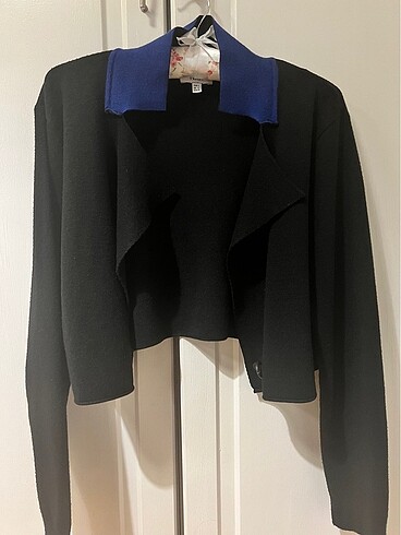Twist crop hırka