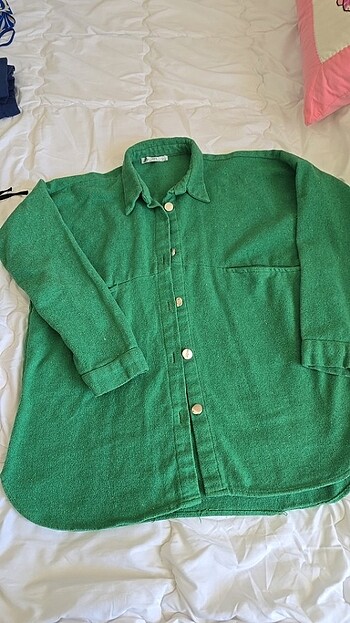 Kalın kumaş gömlek - Görsel 6