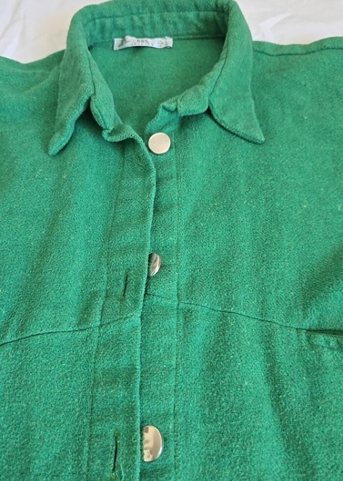 Kalın kumaş gömlek  - Görsel 3