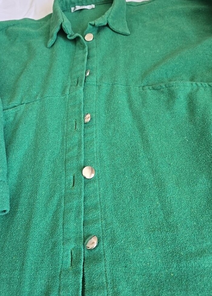 Kalın kumaş gömlek  - Görsel 4