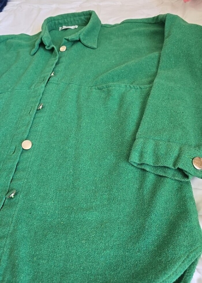 Kalın kumaş gömlek  - Görsel 5