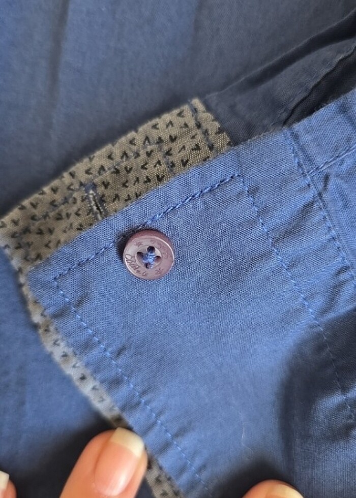 Sıfır likrali gömlek - Görsel 5