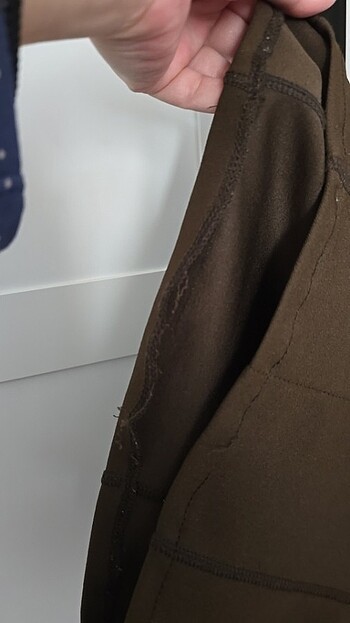 Zara likrali elbise  - Görsel 7