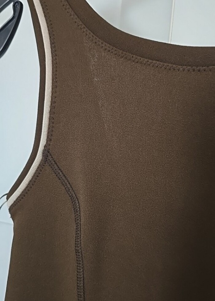 Zara likrali elbise  - Görsel 3