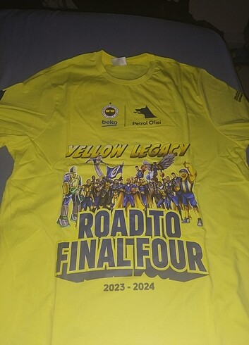 l Beden Fenerbahçe YELLOW LEGACY t-shirt 