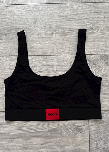HUGO Siyah Mini Spor Sütyeni