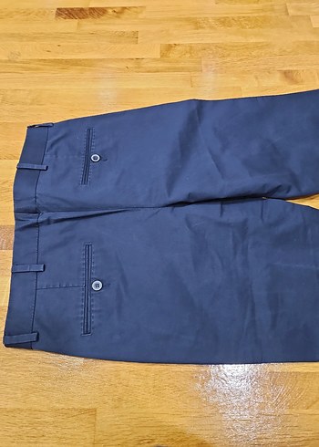 lacivert Kemerli Erkek  Pantolonu - Görsel 5