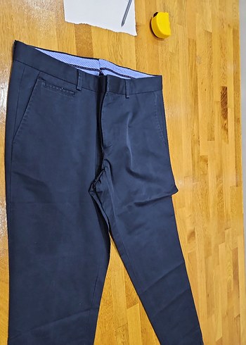 lacivert Kemerli Erkek  Pantolonu - Görsel 4