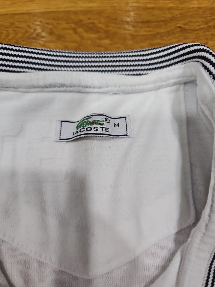 Erkek Beyaz Polo Yaka Tişört - Görsel 5