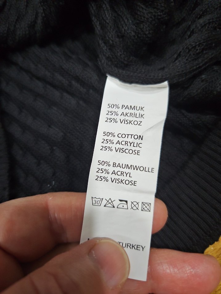 kıdaKollu Fermuarlı Gri Polo Tişört - Görsel 3