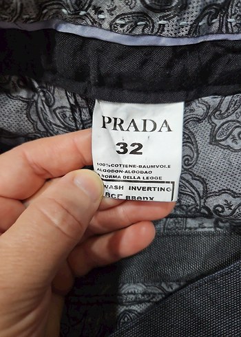 Gri Erkek Denim Kemerli Pantolon - Görsel 3