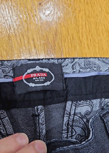 Gri Erkek Denim Kemerli Pantolon - Görsel 2