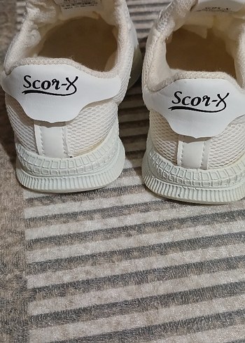 Kız Çocuk Beyaz Elastik Spor Ayakkabı - Görsel 7