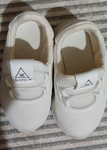 Kız Çocuk Beyaz Elastik Spor Ayakkabı - Görsel 4