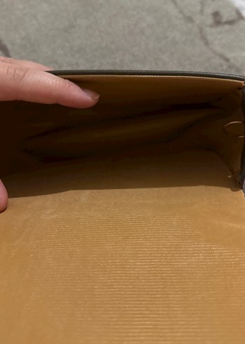Beden Yeşil Zincir Detaylı Deri Kadın Çanta