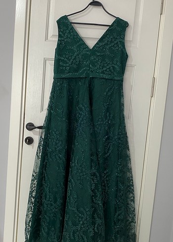 Büyük beden uzun abiye - Görsel 4