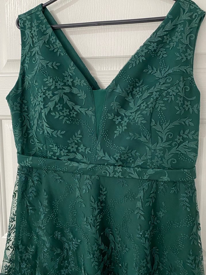 Büyük beden uzun abiye - Görsel 2