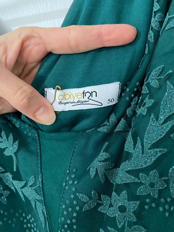 Büyük beden uzun abiye - Görsel 5