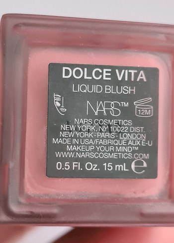  Beden Renk Nars Liquid Blush Dolce Vita