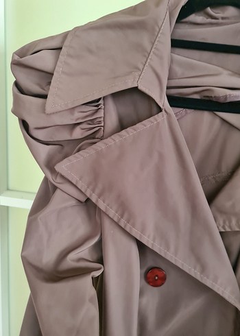 s Beden kahverengi Renk Teddy Rimini Made in Italy Trenchcoat Capotto Coat