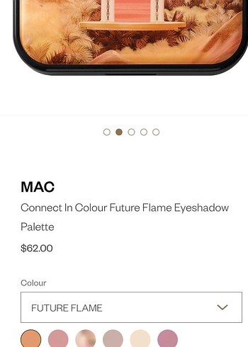 MAC Connect In Colour Future Flame Eyeshadow Palette - Görsel 6