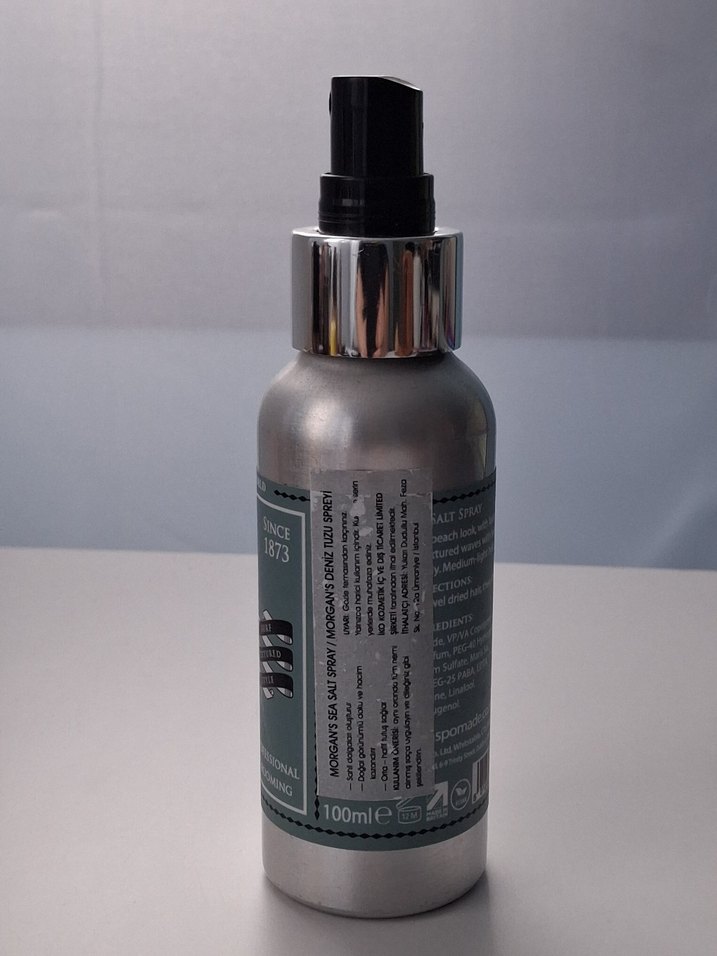 Morgan's Pomade
Sea Salt Spray Bottle Deniz Spreyi 100 ml - Görsel 4